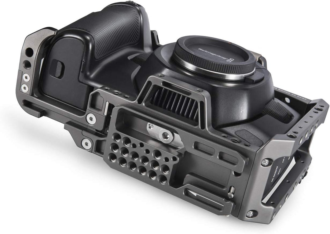 (Tilta Gray) TILTA TA-T01-FCC Full Cage BMPCC 4K / 6K Käfig Kompatibel mit Blackmagic Pocket Cinema