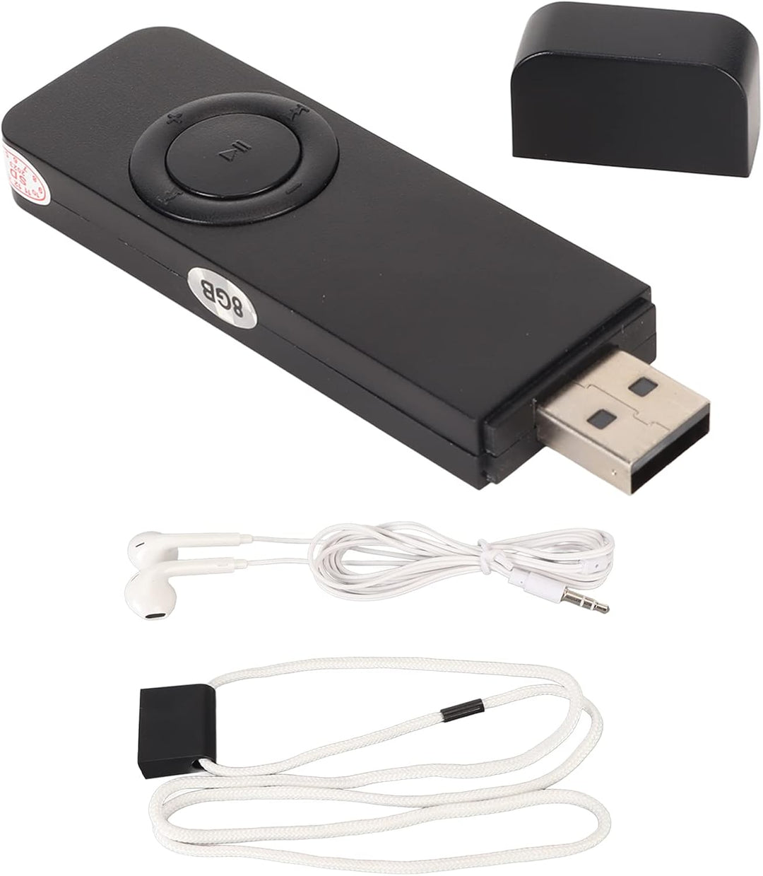 MP3-Player, Verlustfreie Decodierung, Musik-Player, 8 GB Speicher, 64 GB Erweiterbarer USB-Flash-Lau