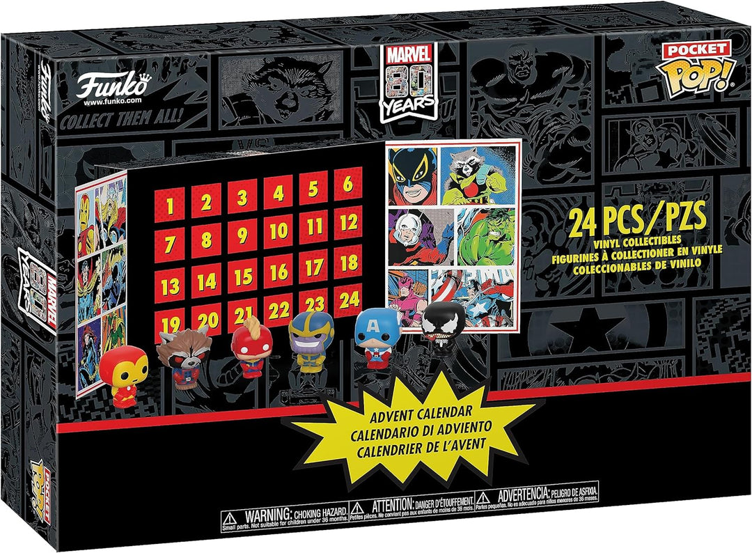 Funko 42752 Pop. Marvel Advent Calendar Collectible Figure,, Marvel