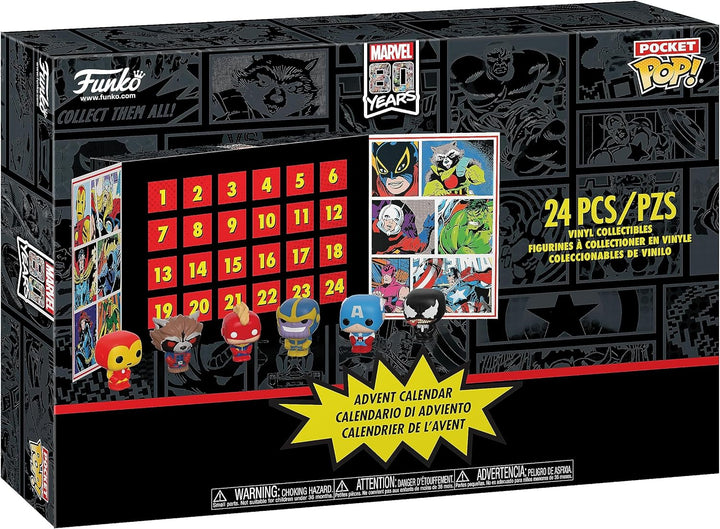 Funko 42752 Pop. Marvel Advent Calendar Collectible Figure,, Marvel