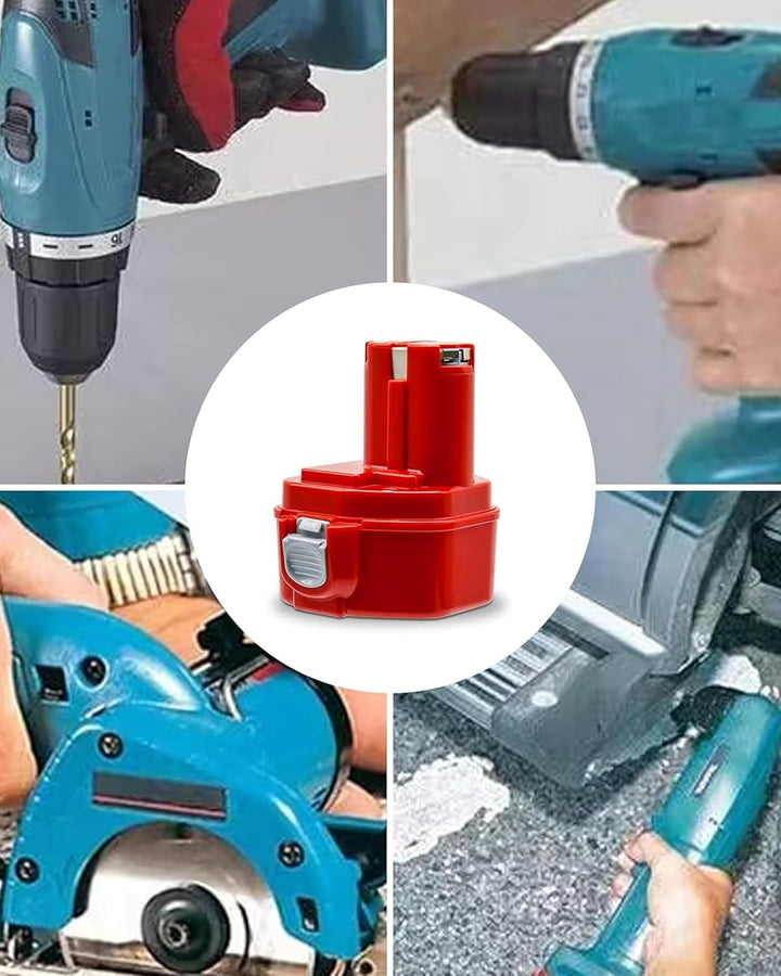 2 X 12V 5000mAh/5.0Ah Akku Ersatzakku für makita PA12 1222 1220 1233 1234 1235 1235F 192696-2 192698