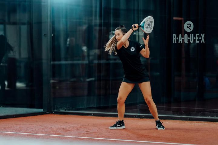 Raquex Excel Padelschläger – für fortgeschrittene Anfänger/Fortgeschrittene – 12K-Carbonrahmen, reak