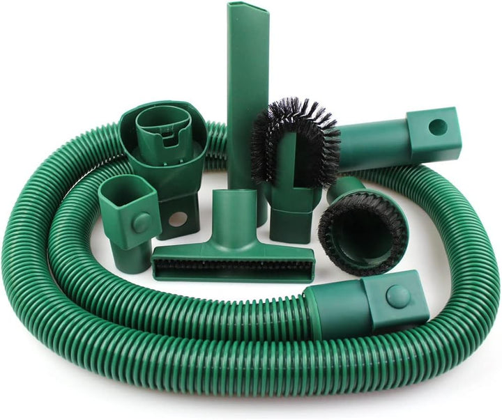 MohMus Staubsaugerzubehörset Schlauchset | 7-teilig | Saugschlauch mit Düsenset Bürstenset passend f