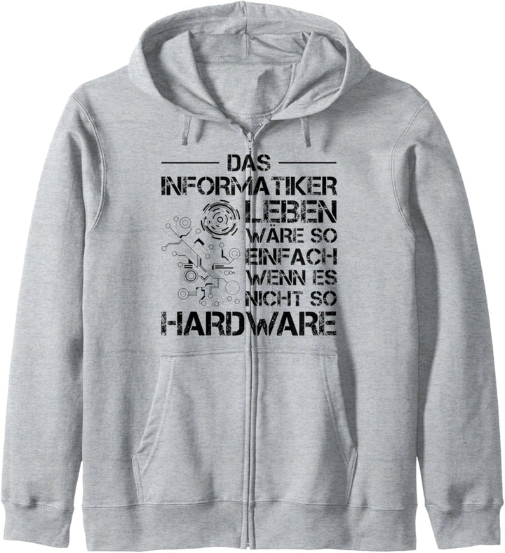 Lustiges Informatiker Informatik Hardware Nerd IT Geschenk Kapuzenjacke