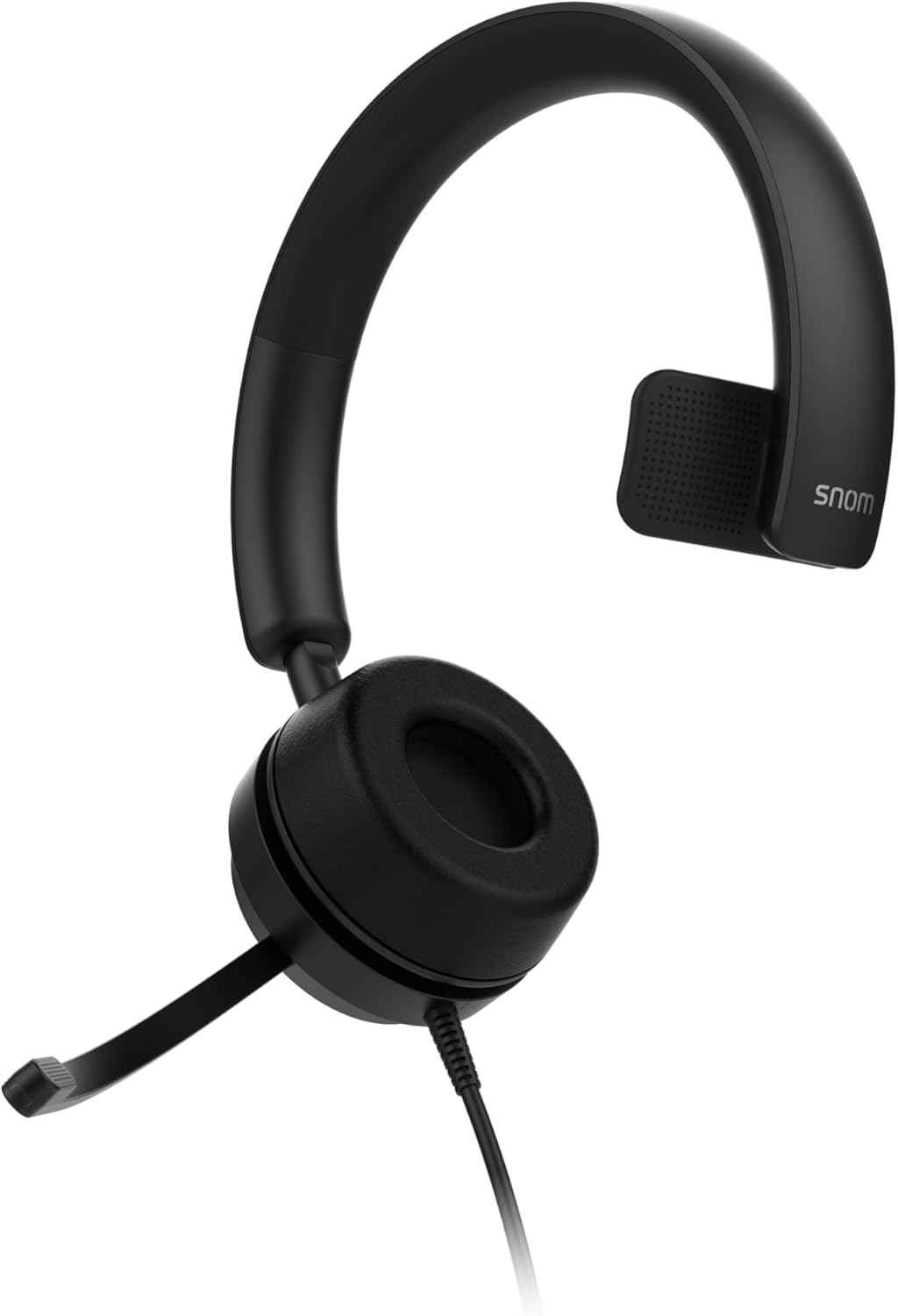 Snom A310M Professionelles Headset für Call Center - Monauraler Kopfhörer mit HD-Audio und Geräus