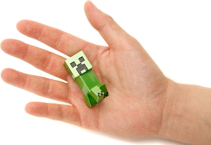 Jada Toys Minecraft Figuren-Set (4 Stück) aus Metall - Sammelfiguren aus Minecraft Caves & Cliffs (S