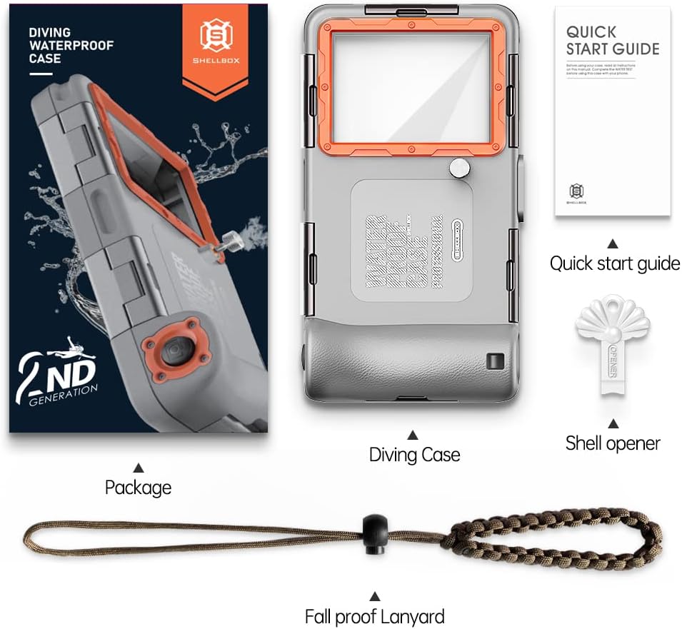 IPX8 wasserdichte Handyhülle zum Schwimmen Universal Tauchabdeckung Unterwasser Schutzhülle Wasserfe