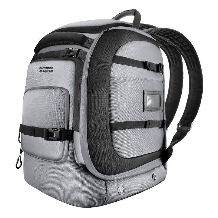 OutdoorMaster Unisex 65l Rhino Ski Boot Bag Skischuhtasche (1er Pack) Einheitsgrösse Silber Grau, Ei