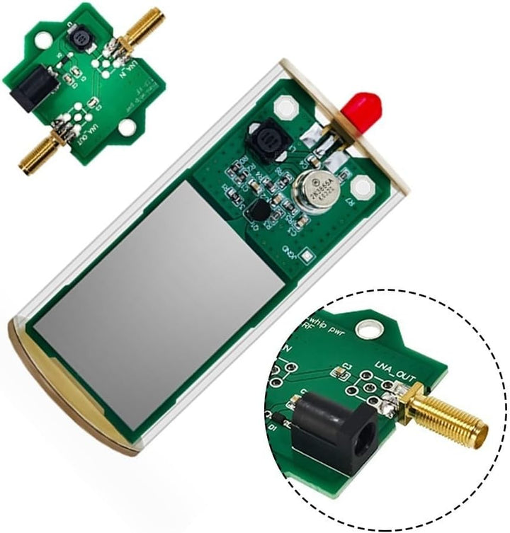 Mini‑Whip Aktive Antenne, Mini-Peitsche HF/VHF Kurzwellen-Aktivantennen-Set für Erzrohr-Transistor-R