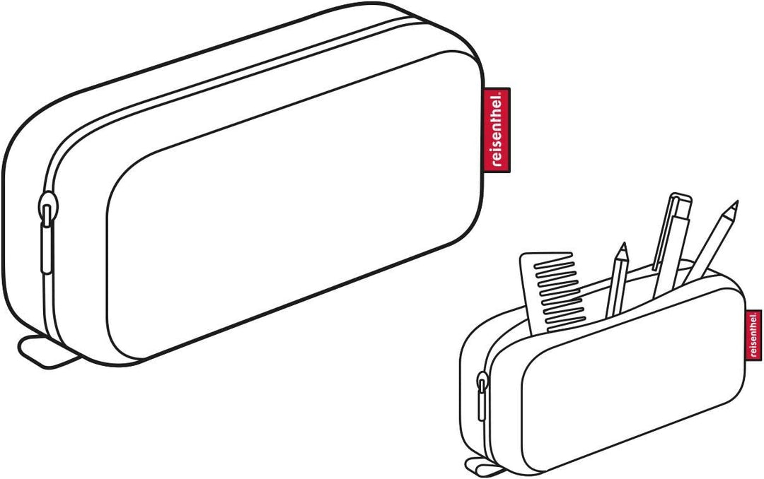 reisenthel multicase Twist Silver - farbenfrohes und modernes Design, Multi-Use-Etui ideal für Kosme