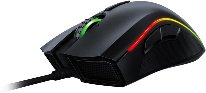 Razer Mamba Elite - Kabelgebundene Gaming Maus mit Chroma RGB Beleuchtung für PC / Mac (Optischer 5G