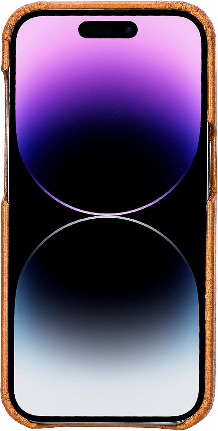 Solo Pelle Lederhülle für das iPhone 14 Pro in 6.1 Zoll Princeton Case Leder Hülle Ledertasche Backc