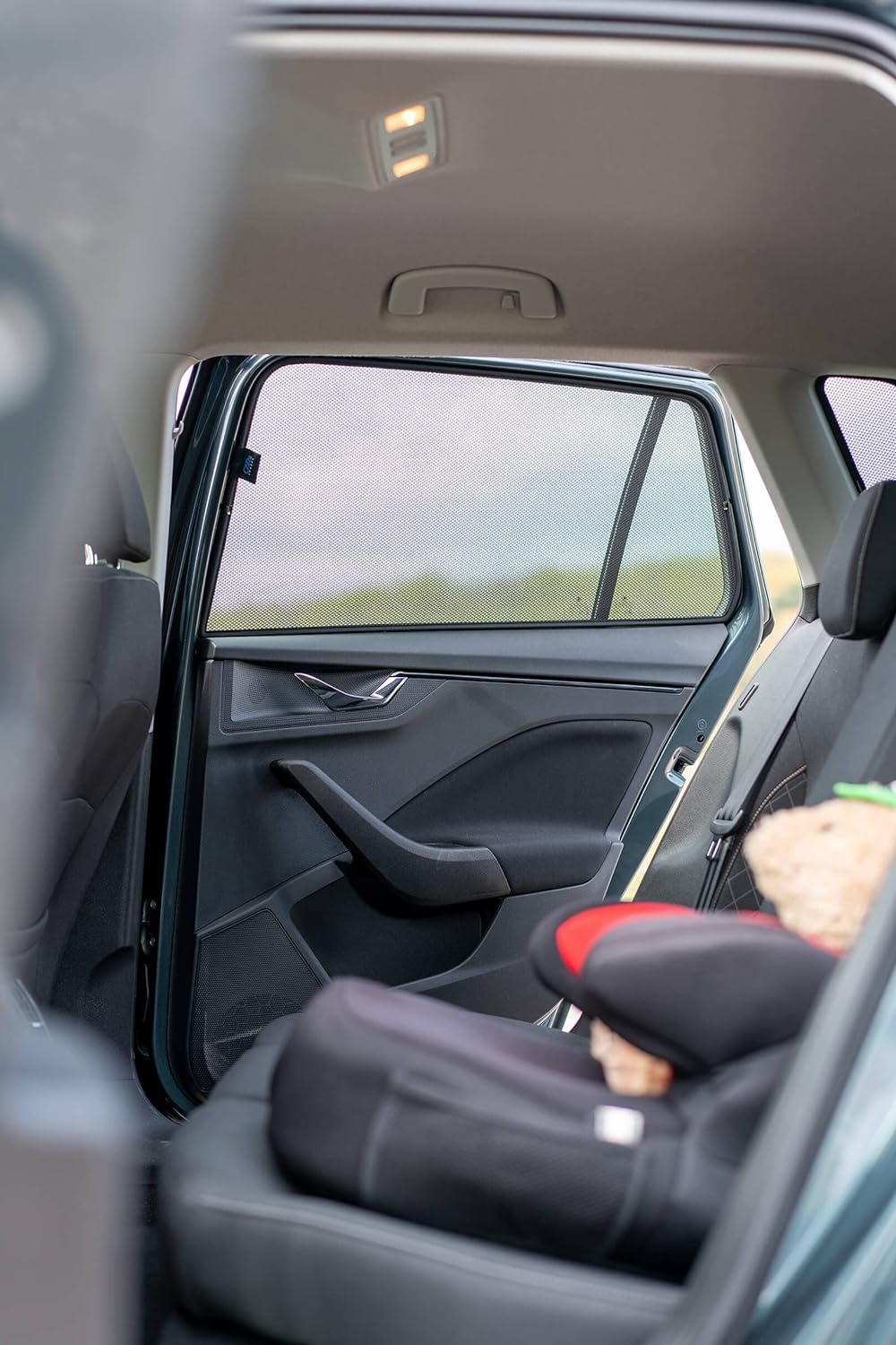Satz Car Shades (Hintertüren) kompatibel mit Skoda Kamiq 2019- (2-teilig)