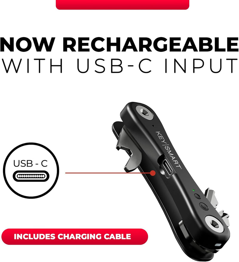 KeySmart iPro – Apple Find My App kompatibel – Find Your Lost Keys Smart Key Organizer Schlüsselanhä