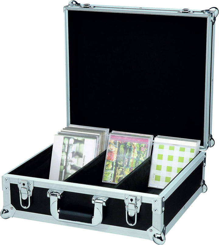 Reloop 100 CD Case PRO - Profi CD-Case mit 3-fach Unterteilung, äusserst robuste Konstruktion, stabi