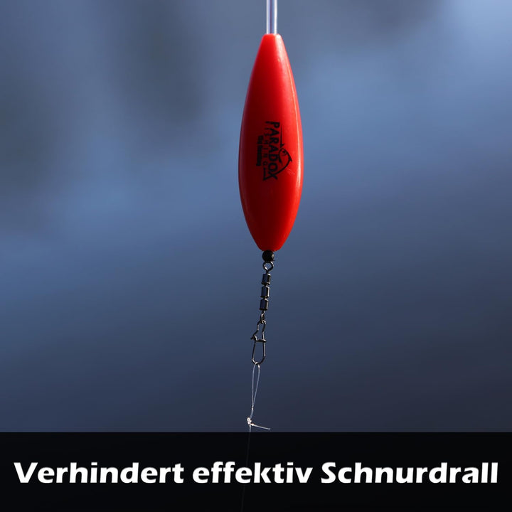 Duo-Lock Dreifachwirbel Angeln Sets 45 Stück #20-#16 oder #14-#10 Wirbel Angeln Forellen Angeln Ange