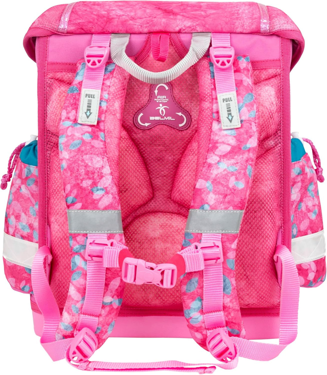 Belmil Classy Schulranzen Set 4 - teilig (403-13/AG/S) M Tropical Toucan, M Tropical Toucan