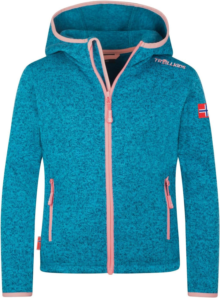 Trollkids Girls Jondalen Jacket XT Harbor Blue 92, Harbor Blue 92