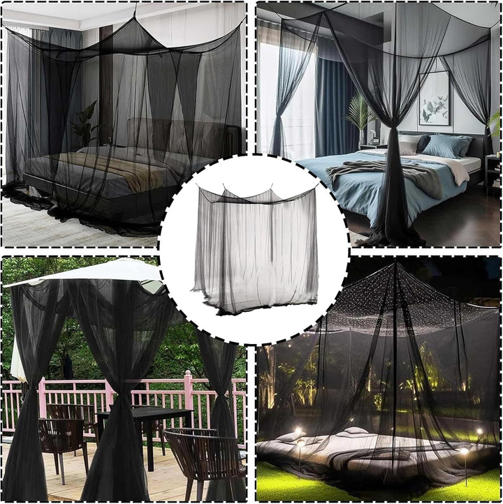 Moskitonetz Doppelbett 1.9 x 2.1 x 2.4 m Doppelbett Reise Insektennetz, Grosses Moskitonetz Bett Rec
