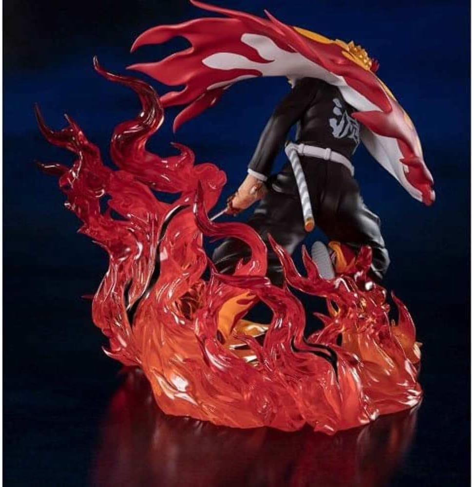 Bandai Tamashii Nations Demon Slayer – Kyojuro Rengoku Flame – Statuette FiguartsZero 15 cm, BAS6210