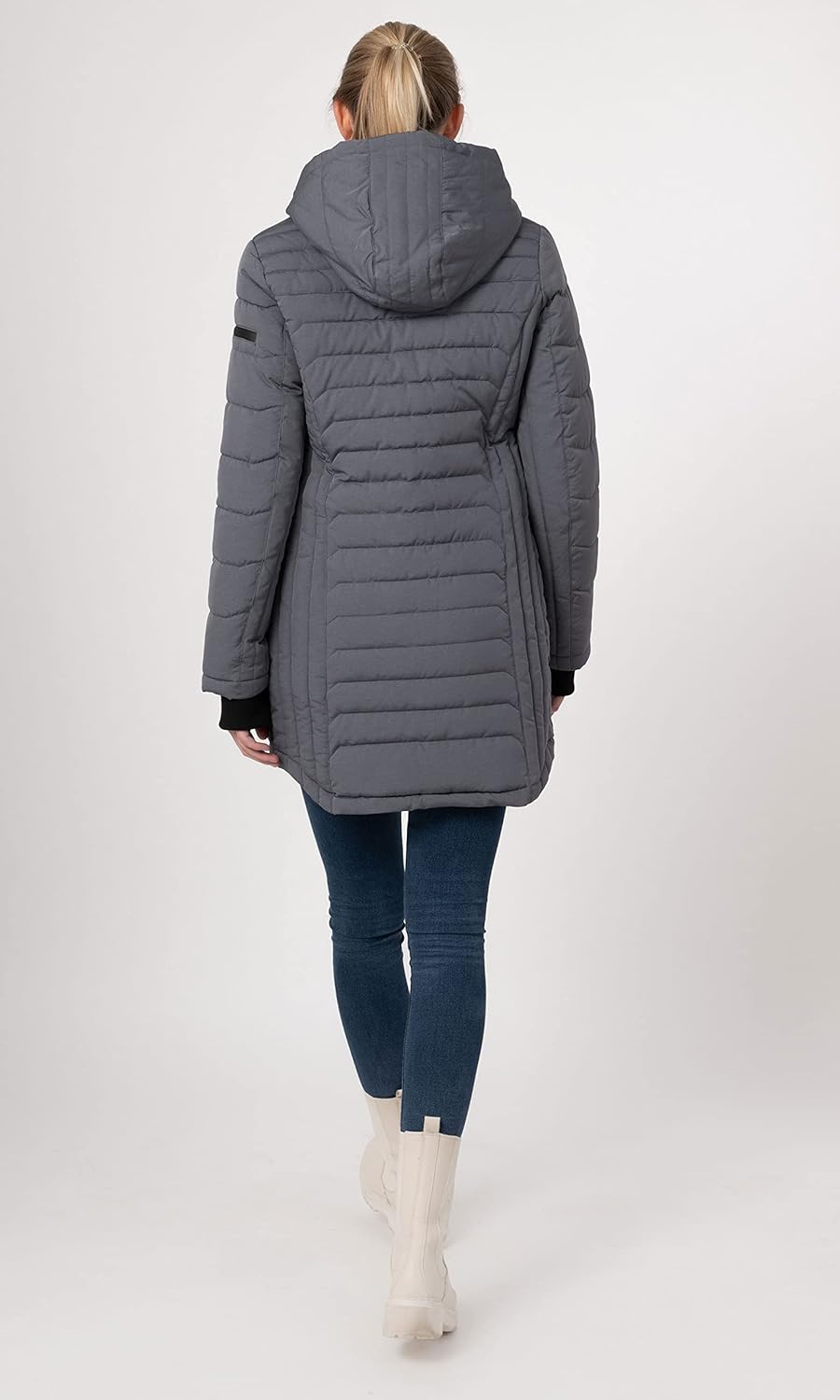 Sublevel Damen Übergangs Frühlings Jacke Outdoorjacke mit Kapuze sportlicher Damen Mädchen Parka S M