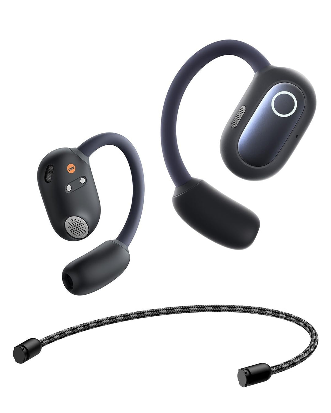 Baseus Eli Sport 1 Open-Ear TWS Auriculares Inalámbricos Abiertos Con Escuche de Carga Negros