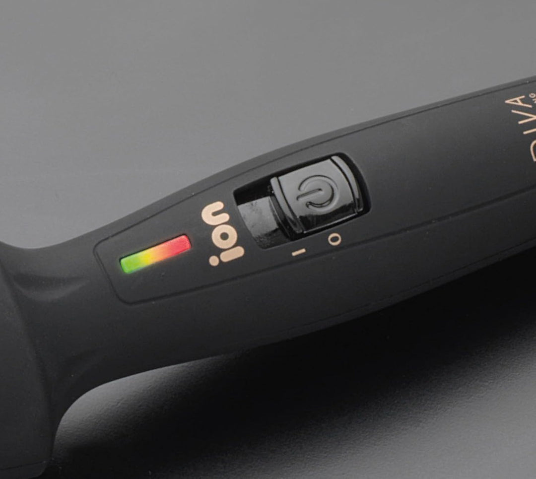 Diva Pro Styling Keramik-Heizbürste 30 mm – Heissbürste – Locken oder Wellen mit Volumen 30mm, 30mm