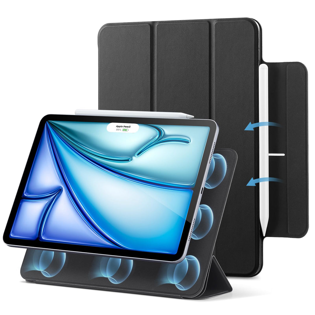 ESR für iPad Air 11 Zoll 2024 Hülle M2, iPad Air 6/5/4 Hülle 2022/2020 10,9 Zoll, Starke Magnetbefes