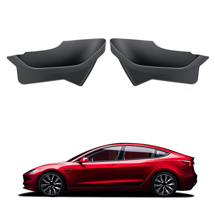 Türseiten-Aufbewahrungsbox für Tesla Model 3 Highland, TPE wasserdichter Autotürschlitzschutz für 20