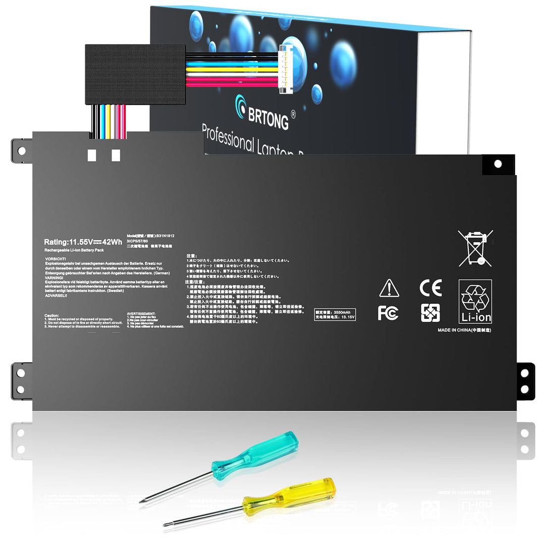 C31N1912 B31N1912 Laptop Akku kompatibel mit VivoBook 14 E410MA E410M E410MA-EK007TS E410MA-EK026TS