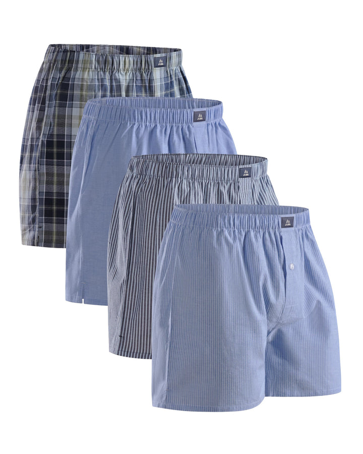 DANISH ENDURANCE American Boxershorts (4er | 6er Pack), 100% Bio-Baumwolle Herren Boxershorts, Weich
