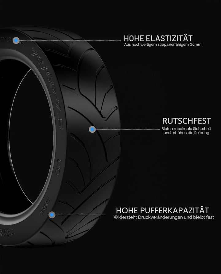 70/60-7.5 Jelly-Reifen Kompatibel mit Segway Ninebot Max G3 / G3E / G3D Kickscooter Leer Outer Tyre