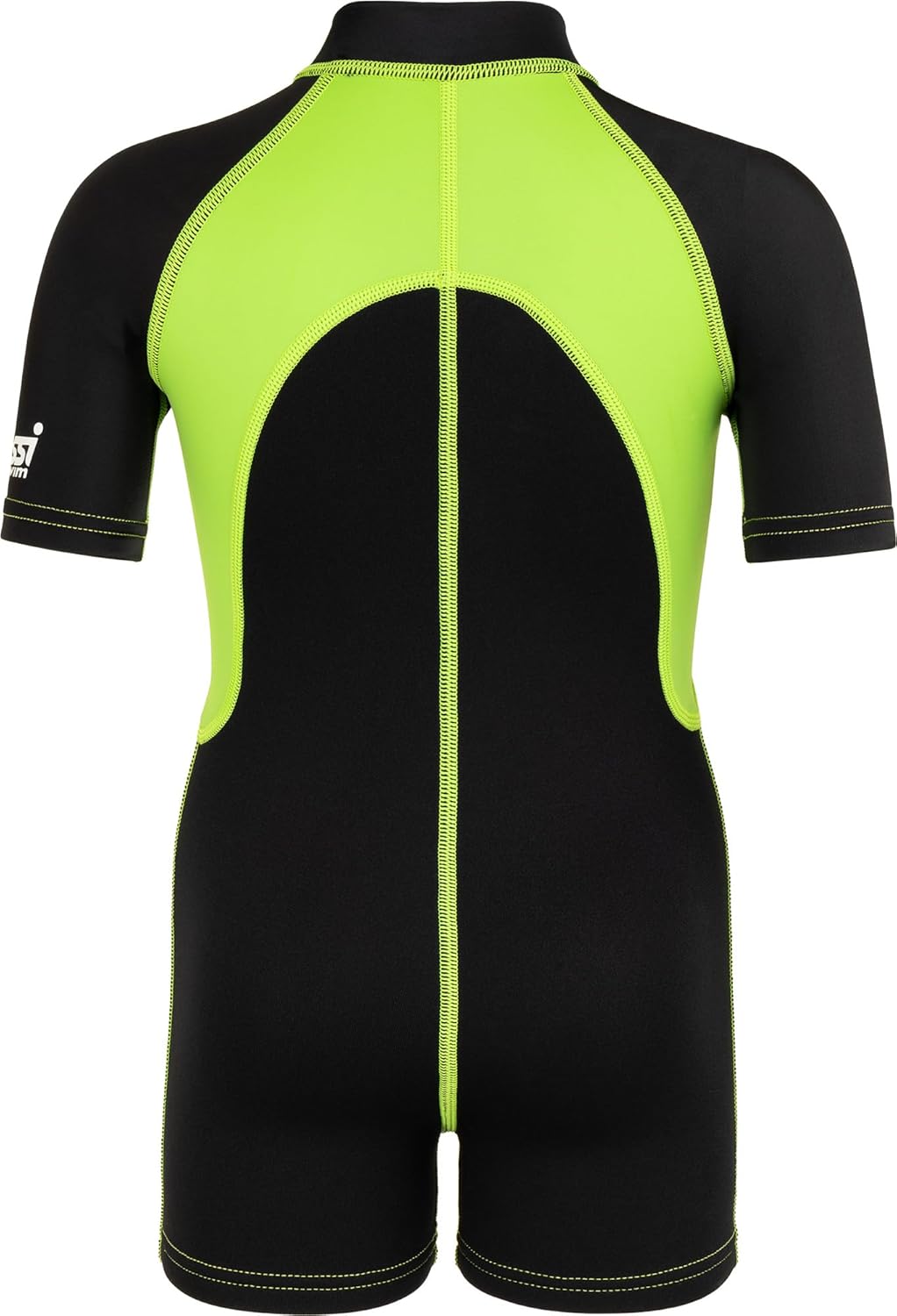 Cressi Kid Shorty Wetsuit 1.5 mm - Shorty Neoprenanzug für Kinder Ultra Stretch Neopren Schwarz/Lime