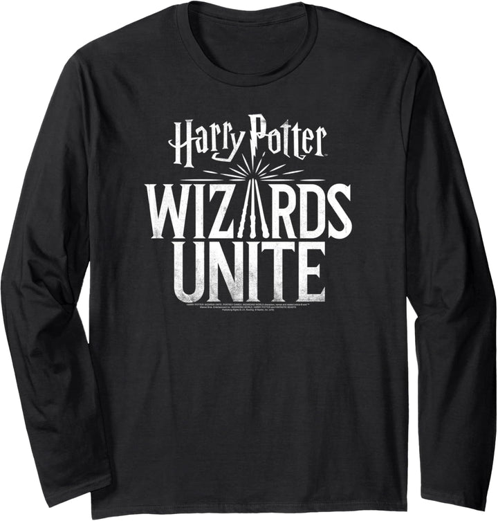 Harry Potter: Wizards Unite Logo Langarmshirt