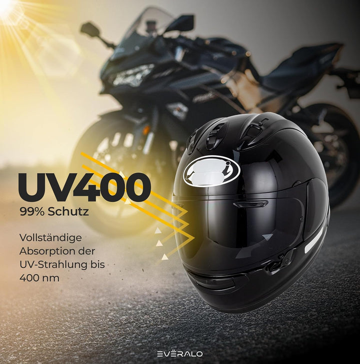 Everalo Kompatibel mit Arai Rx7v Visier - Vas v - Chaser X - Rx7x - Quantum X - Signet X - Defiant X