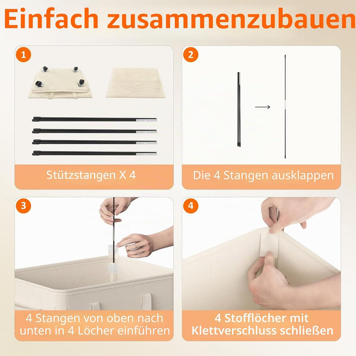 90L Wäschekorb mit Rollen, Wäschekorb Schmal Rollender, Faltbare Wäschekorb mit Herausnehmbarem Netz