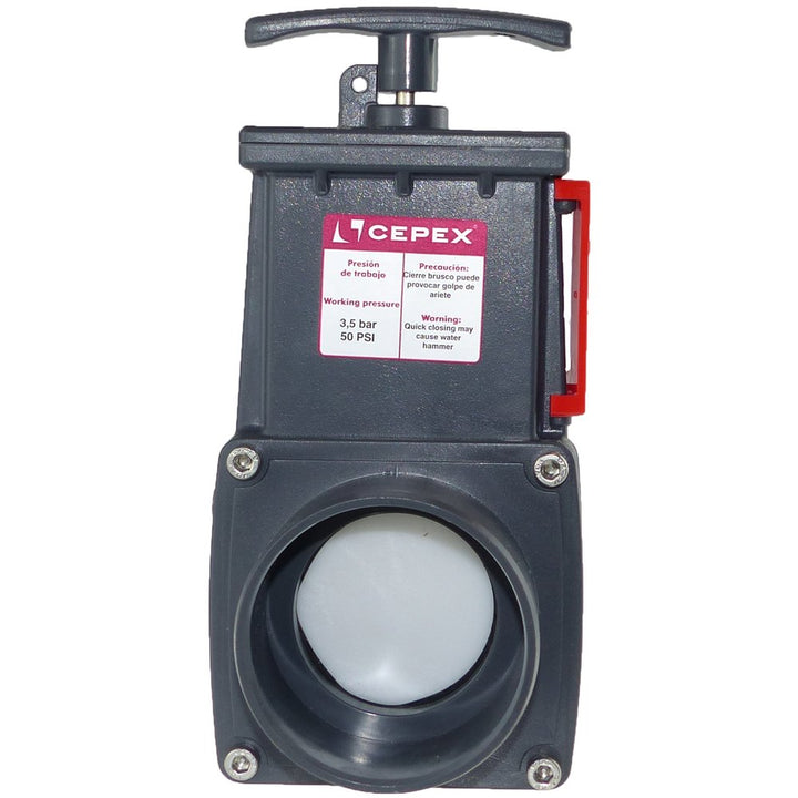 Cepex PVC Zugschieber 63 mm