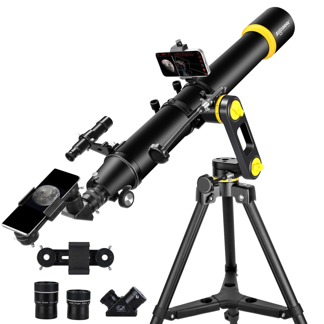 Teleskop, Teleskope für Erwachsene, Astronomie, professionell, 90 mm Blende, 1000 mm, leistungsstark