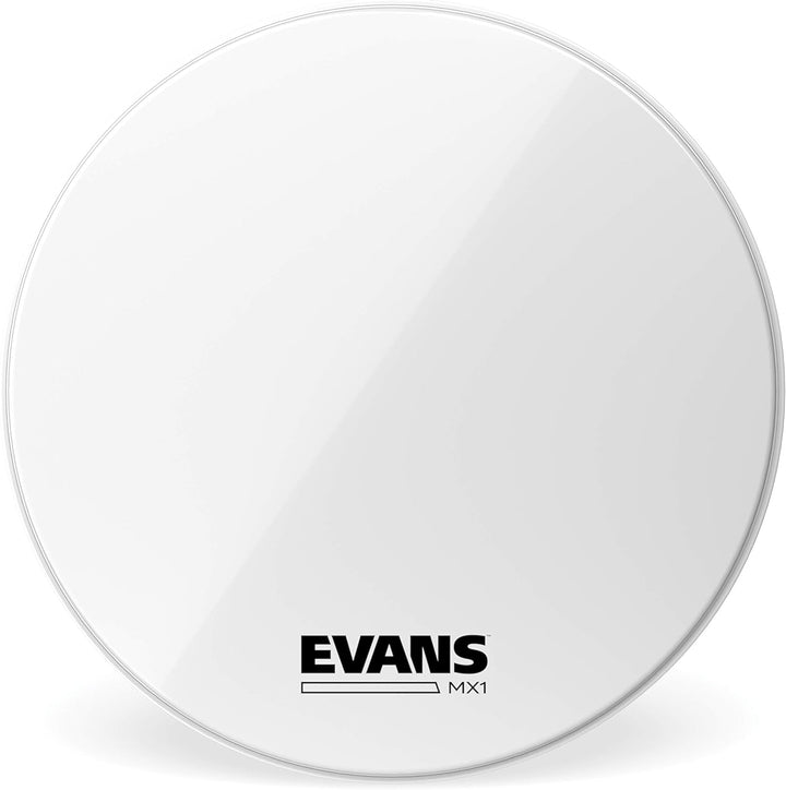 Evans MX1 Weiss Schlagfell für Bassdrums, 14 Zoll 35,6 cm Trommelfell 14 Inch weiss, Trommelfell 14