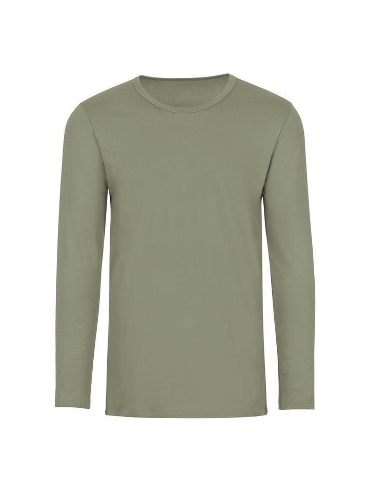 TRIGEMA Langarmshirt XL Salbei, XL Salbei