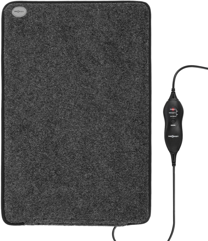 OneConcept Magic-Carpet DX - Heizmatte , Heizteppich , elektrisch , 100 Watt , 3 Heizstufen , Timer