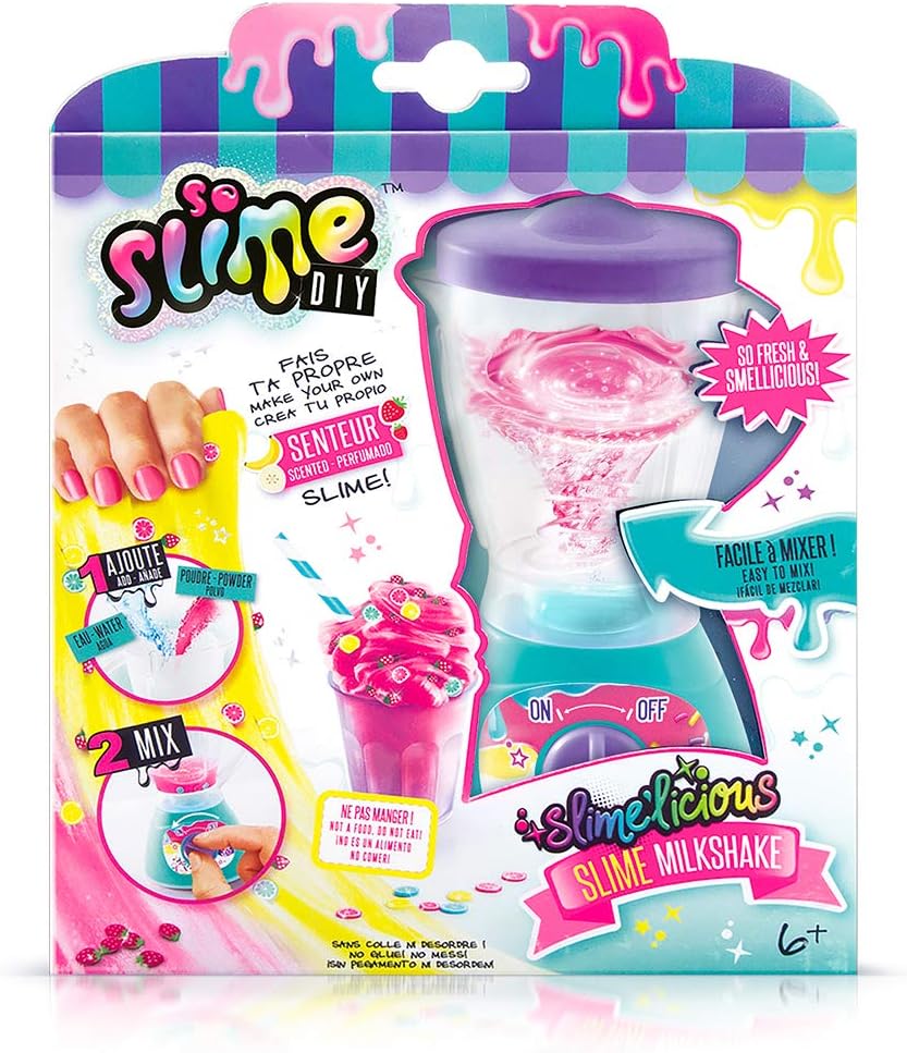Canal Toys - So Slime DIY - Slime’licious Milkshake - Slime-Set mit Mixer und Duftpulver - Kinder Ba