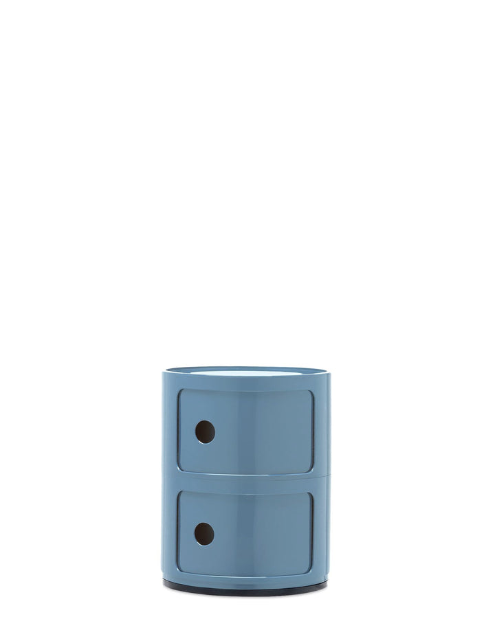 Kartell Componibili, Container 2-fächer, Hellblau 2-fächer Hellblau, 2-fächer Hellblau