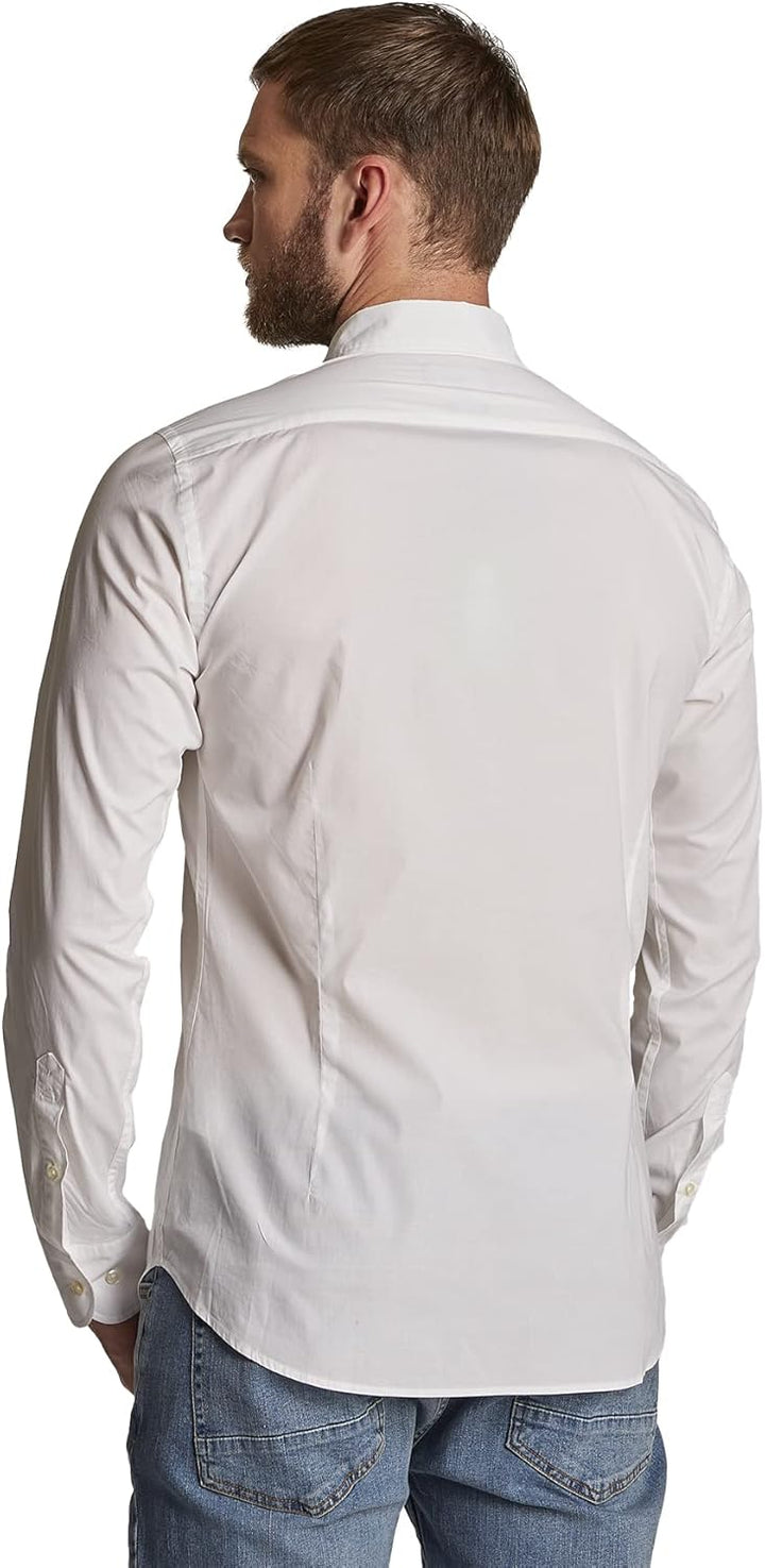 La Martina - Herrenhemd Slim fit, Signalweiss, Man XL Weiss, XXL