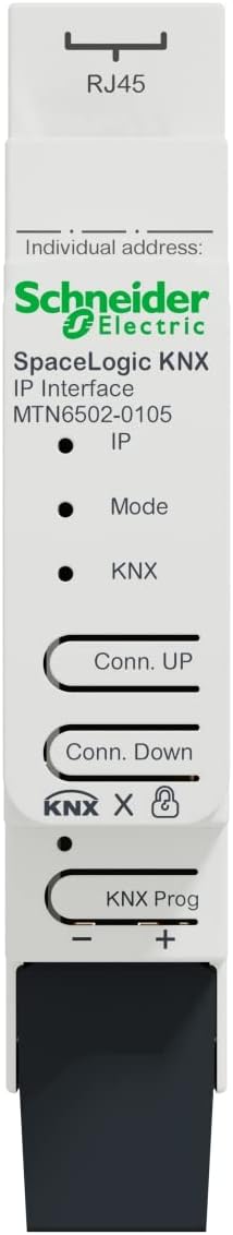 Schneider Electric - SpaceLogic KNX - IP Secure Interface - DIN-Schiene - MTN6502-0105