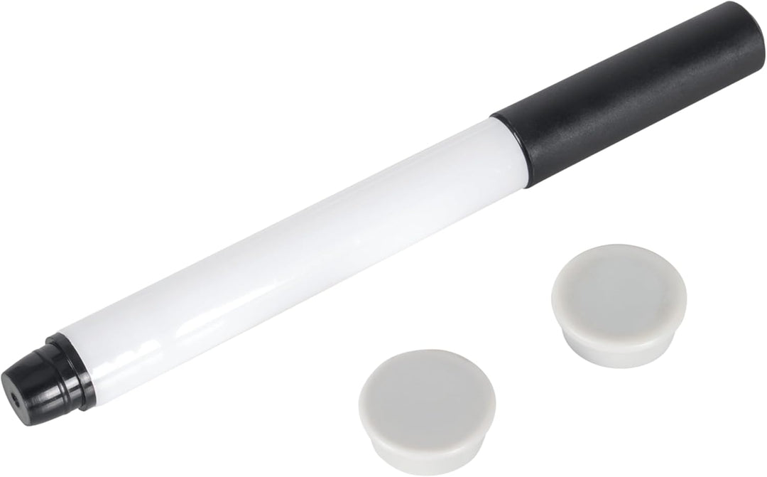 Bi-Office Budget Whiteboard mit Holzrahmen, magnetisch, 5 Grössen wählbar, 90 x 60 cm 90x60 cm Singl