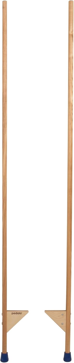 pedalo® Stelzen 190 cm I verstellbare Holzstelze I Antirutsch-Gummifüsse I Gleichgewicht I Spass, 19