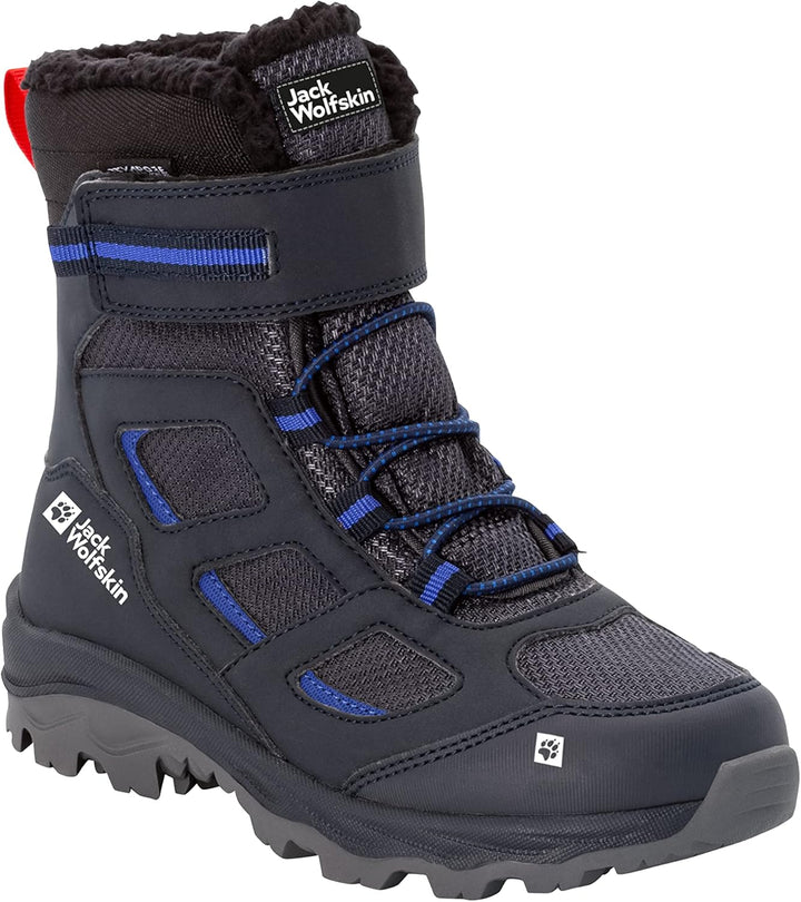 Jack Wolfskin Unisex Kinder Vojo Wt Texapore High K Outdoorschuhe, Dark Blue Red
