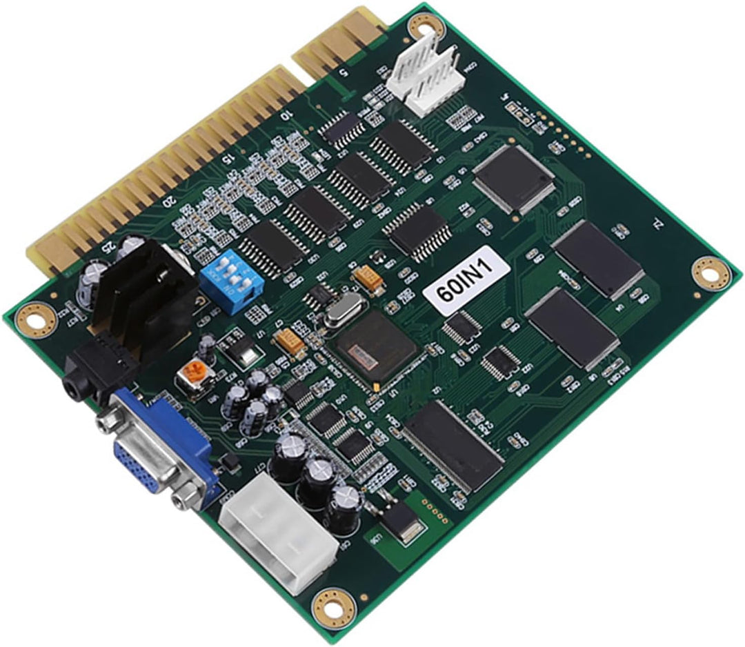 Jeanoko Jamma Jamma 60 in 19×18×2 60 In1 Multicade-Board CGA VGA-Ausgang für Arcade-Spielautomaten