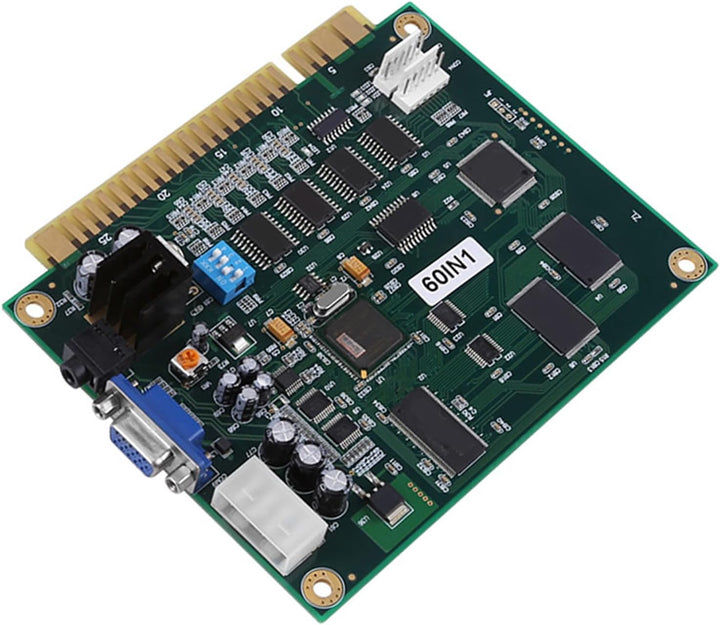 Jeanoko Jamma Jamma 60 in 19×18×2 60 In1 Multicade-Board CGA VGA-Ausgang für Arcade-Spielautomaten